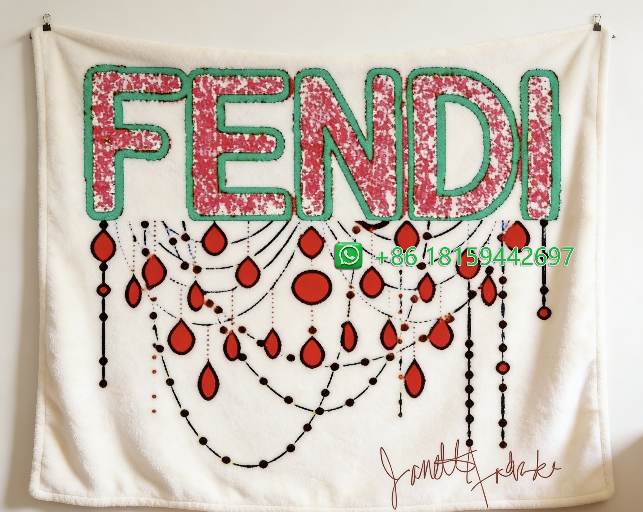 Fendi Throw Blankets